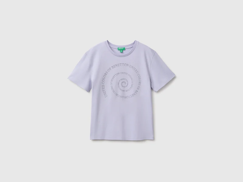 Glitzerdruck-T-Shirt