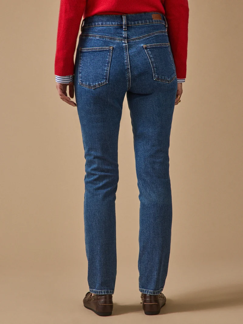 Damen Slim Fit Jeans Aurélie aus Bio-Bamwolle