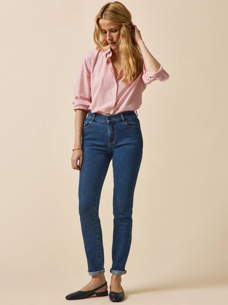 Damen Slim Fit Jeans Aurélie aus Bio-Bamwolle