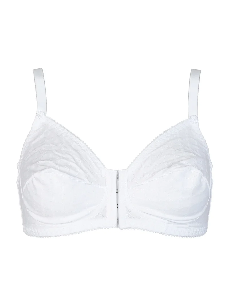 Falck/20 Reggiseno aperto davanti COPPA B - bianco