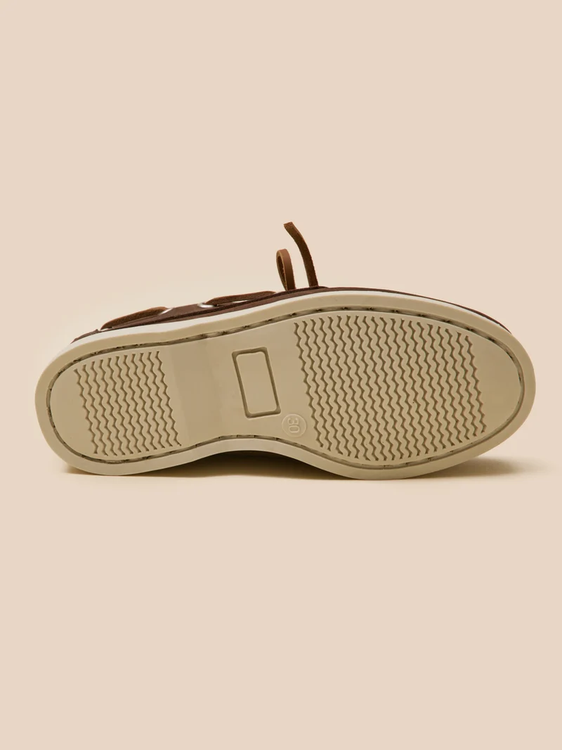 Jungen-Bootsschuhe aus Leder