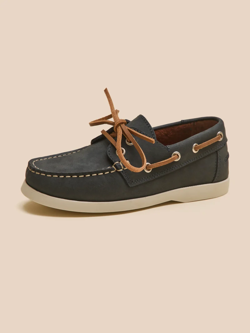 Jungen-Bootsschuhe aus Leder