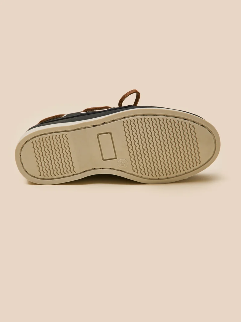 Jungen-Bootsschuhe aus Leder
