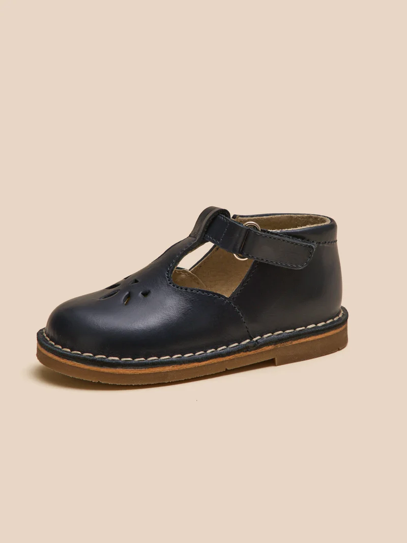 Baby-Spangenschuhe aus Leder