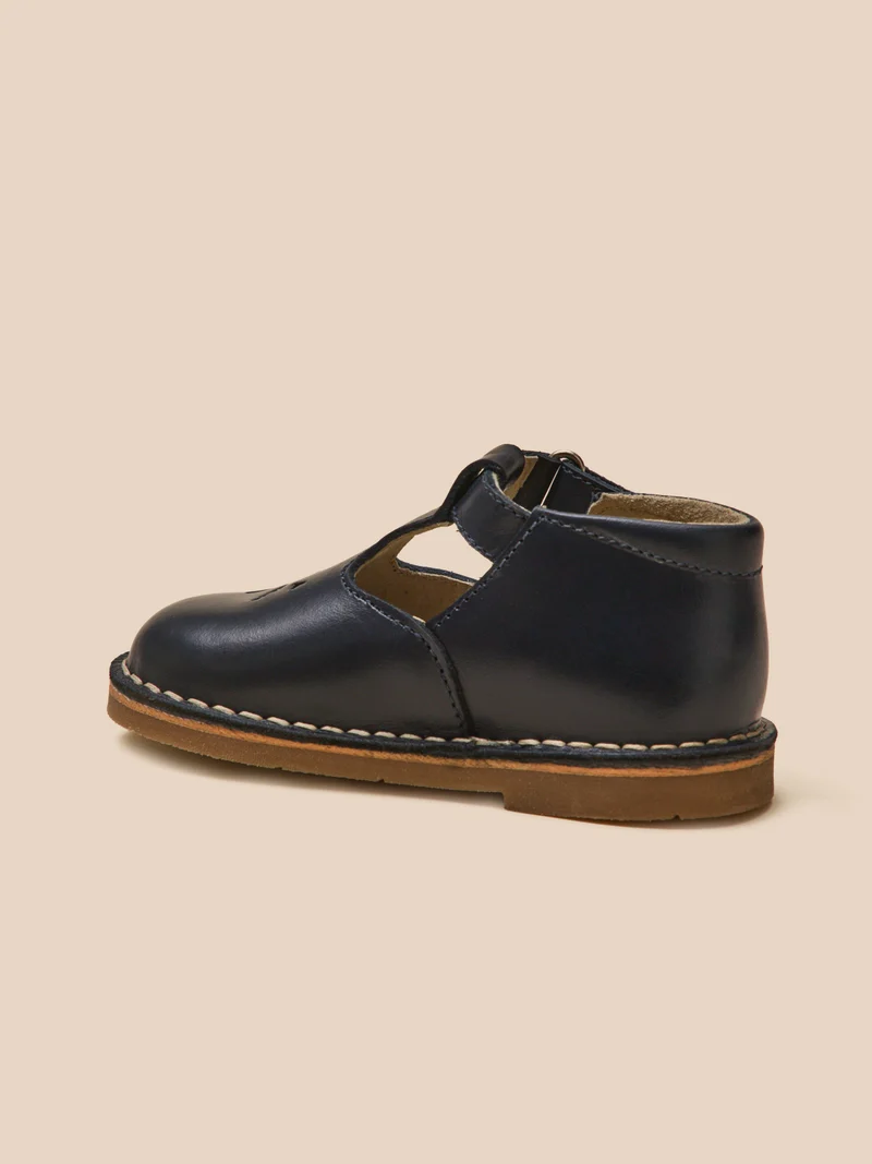 Baby-Spangenschuhe aus Leder