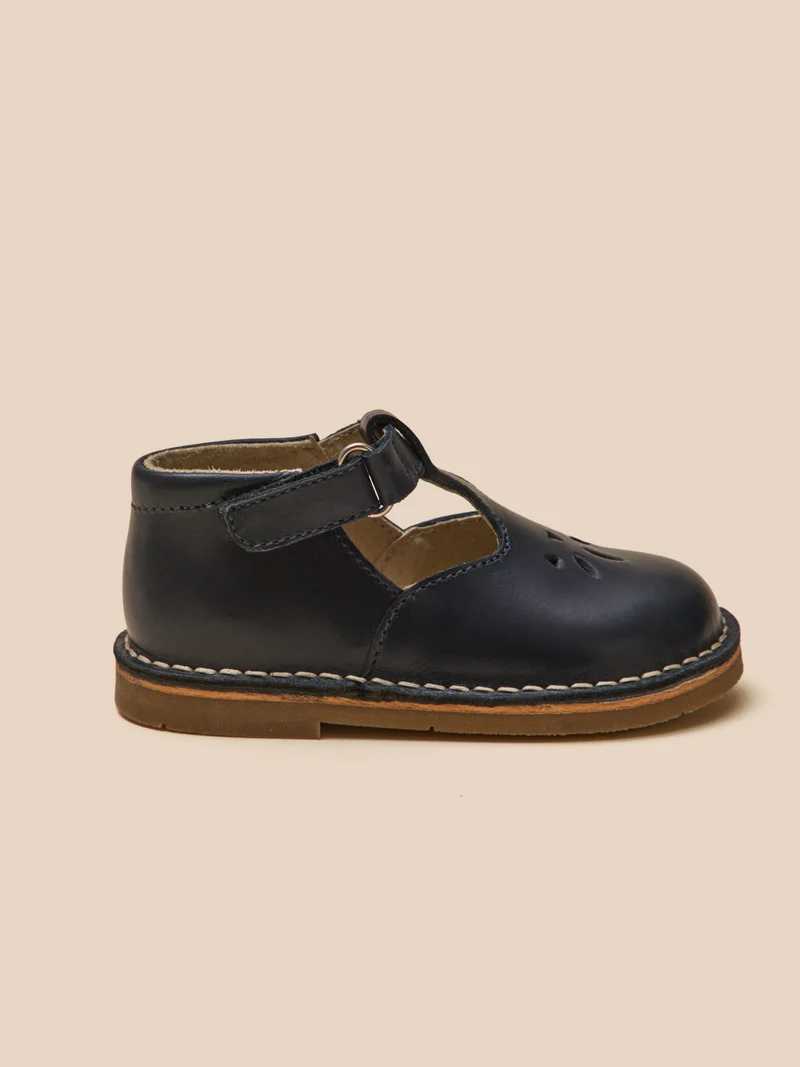 Baby-Spangenschuhe aus Leder
