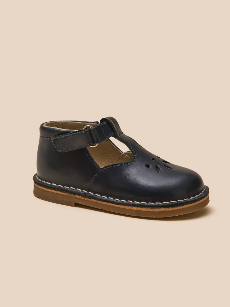 Baby-Spangenschuhe aus Leder