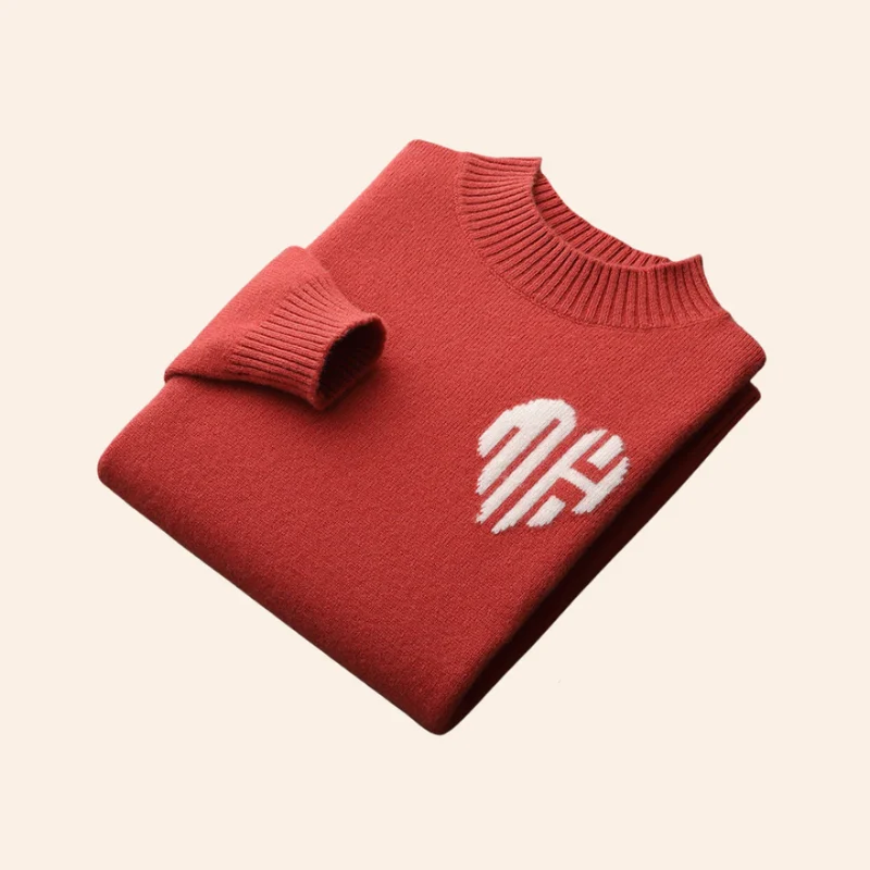 Bora Bora Cashmere Heart Sweater