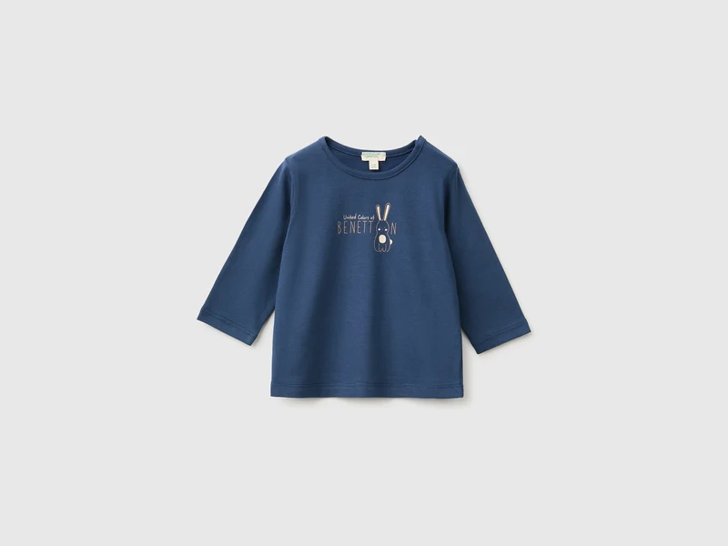 Bedrucktes T-Shirt aus Bio-Baumwolle