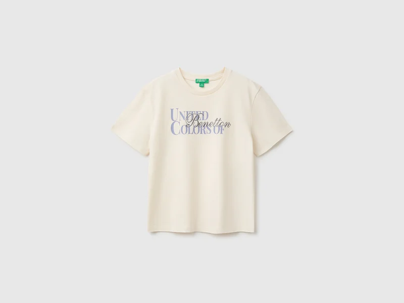 Glitzerdruck-T-Shirt