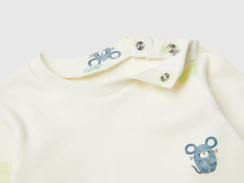 Shirt mit Mäuschendruck