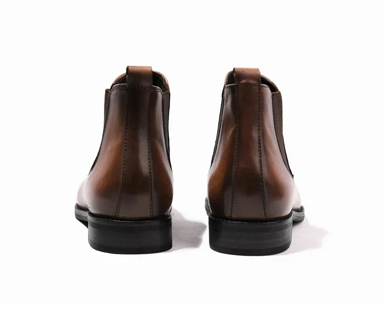 Percival Leather Chelsea Boots