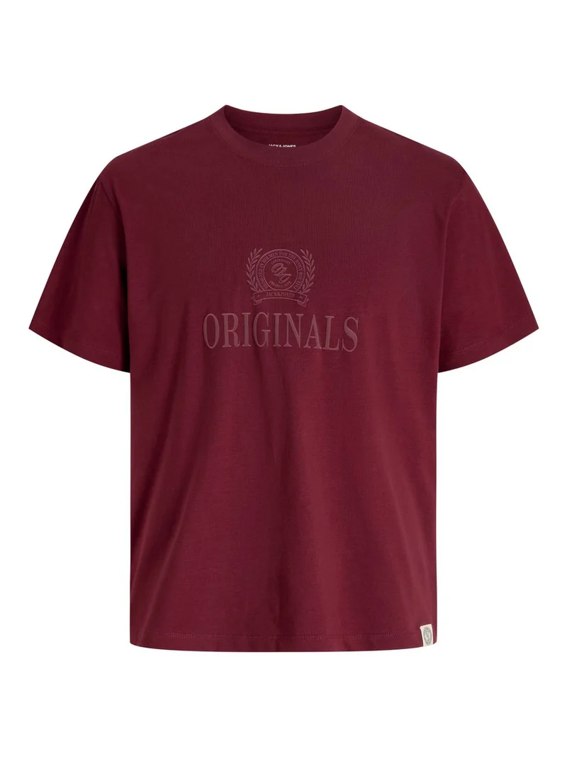 JORFREDERIKSBERG MONOGRAM TEE SS CN SN