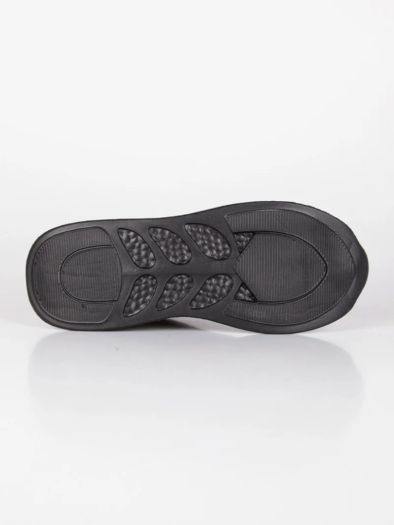 Chunky PY030124 Sneakers donna con zeppa - nero