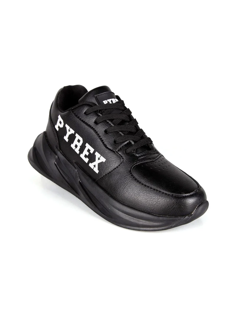 Chunky PY030124 Sneakers donna con zeppa - nero