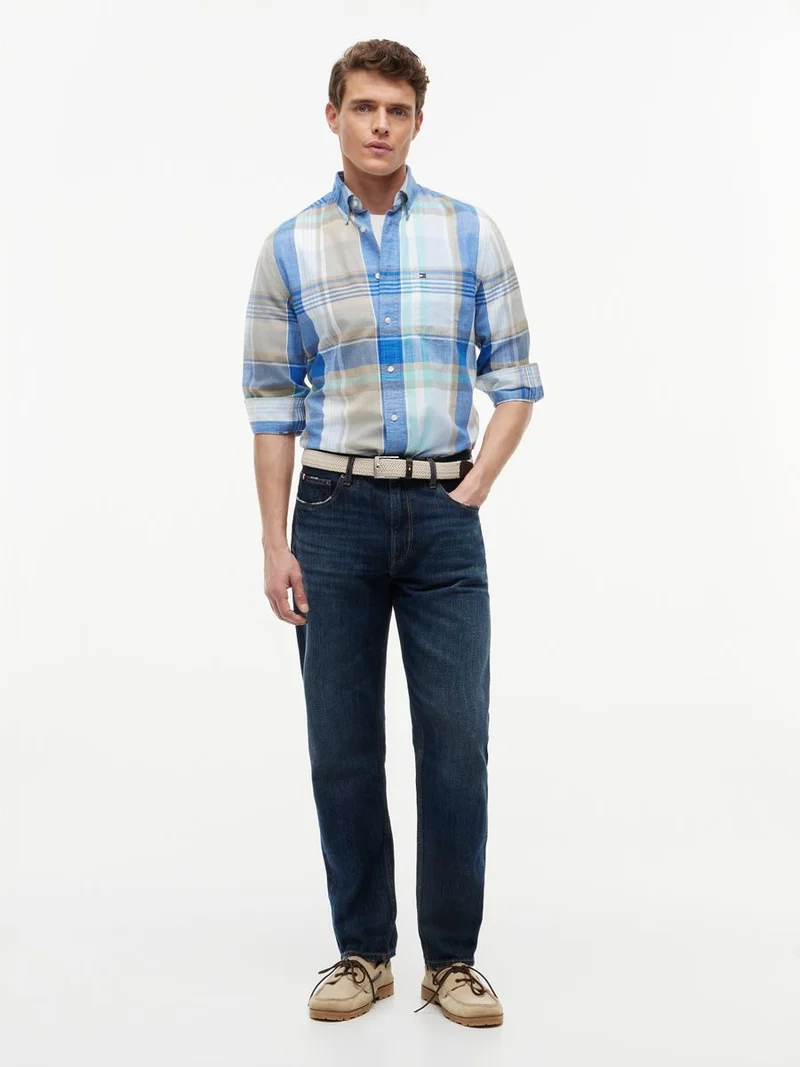 MADRAS SLUB LS SHIRT RF SHIRT