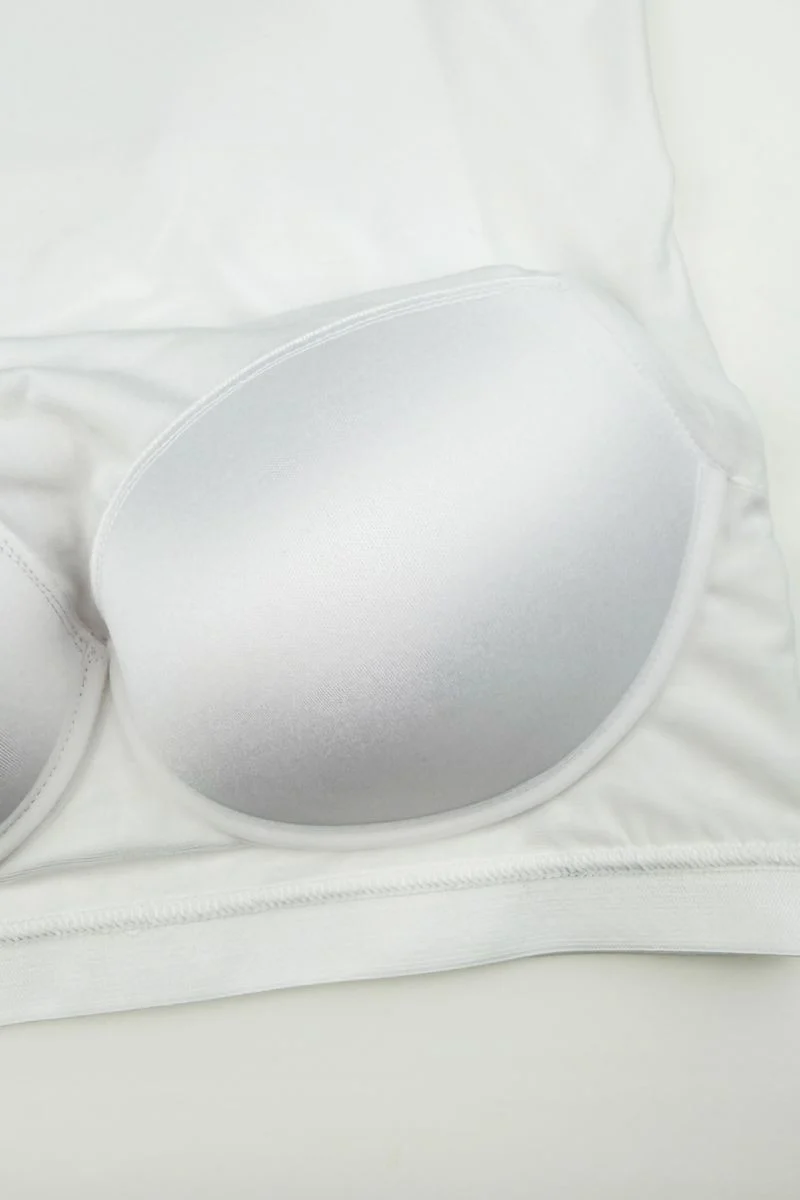 Achseltop mit eingearb. Schalen