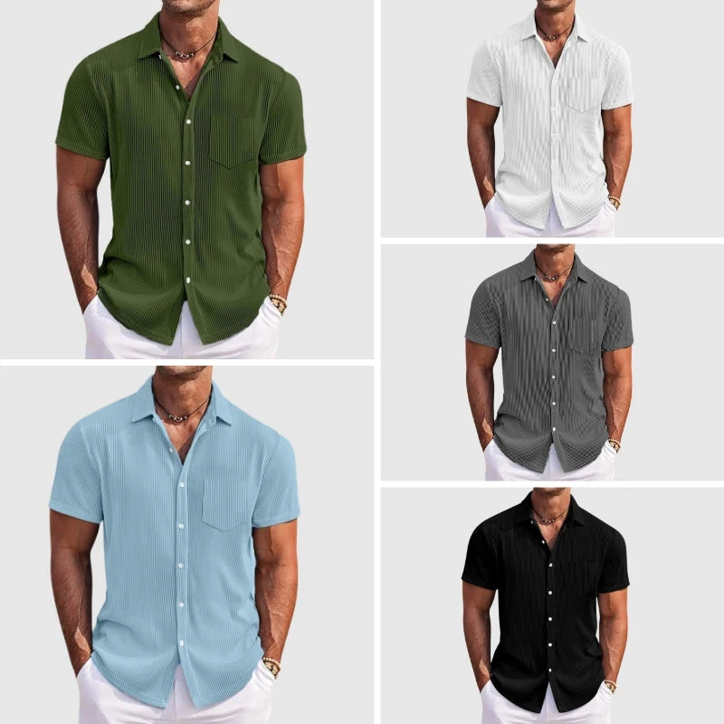 Elegant Striped Summer Shirt