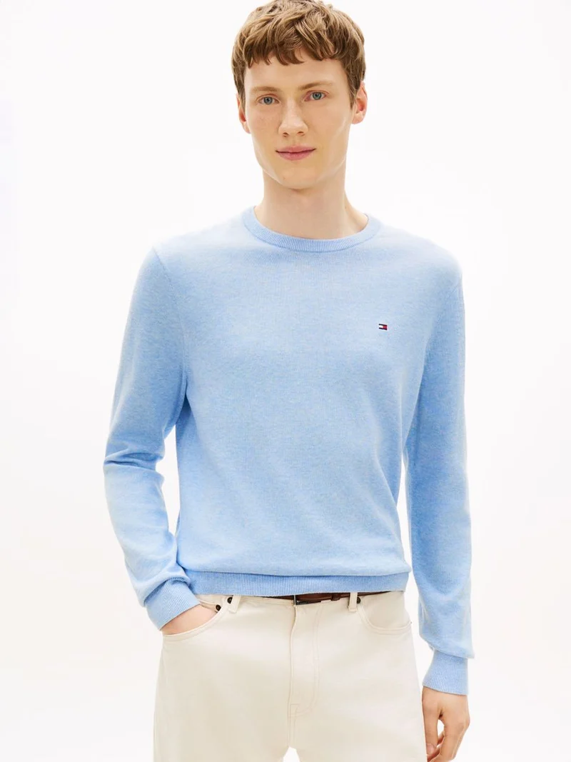 ESSENTIAL SSNL COTTON CREW NECK