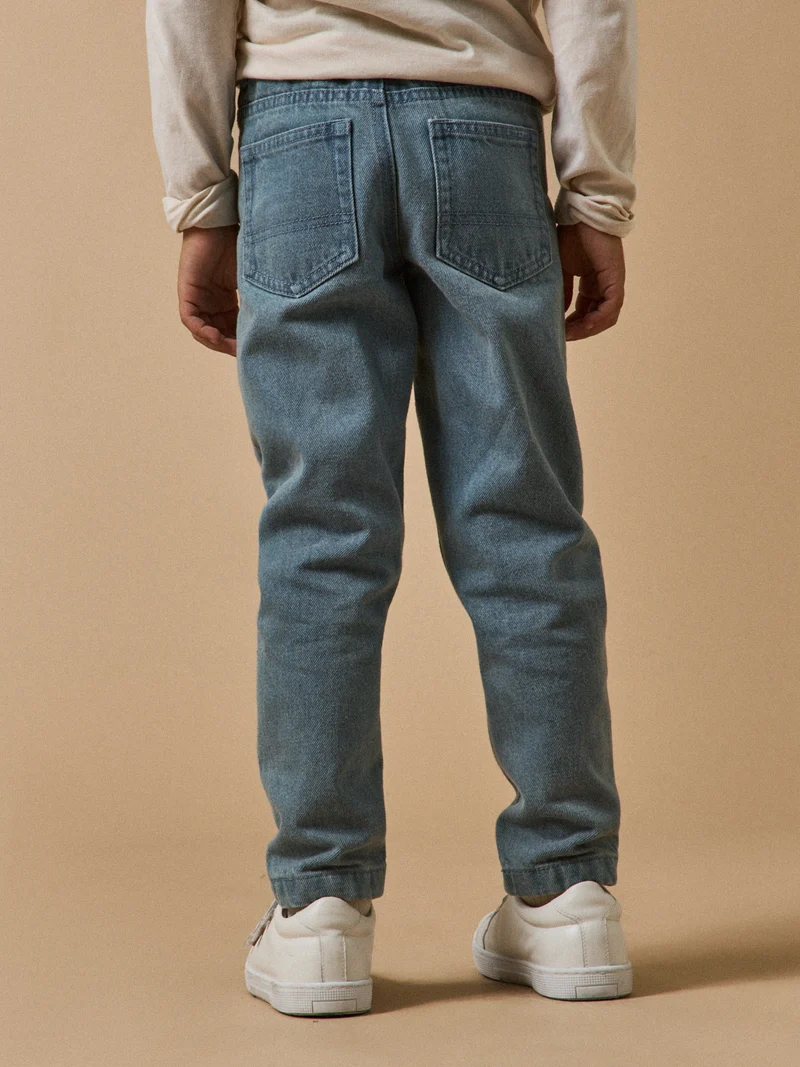Jungen-Jeans, locker geschnitten