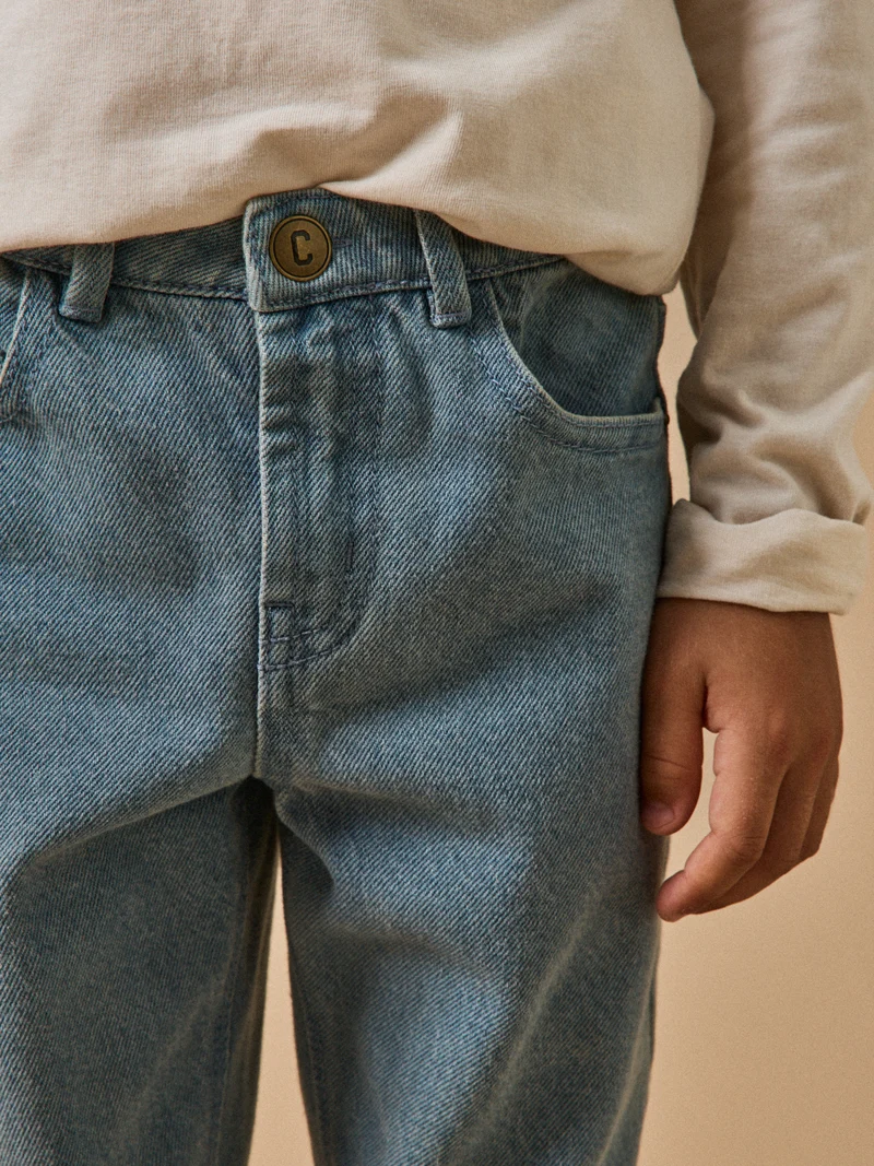 Jungen-Jeans, locker geschnitten