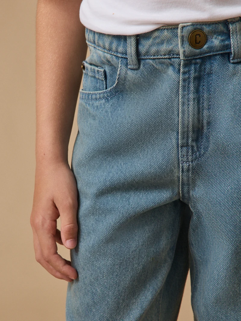 Jungen-Jeans, locker geschnitten