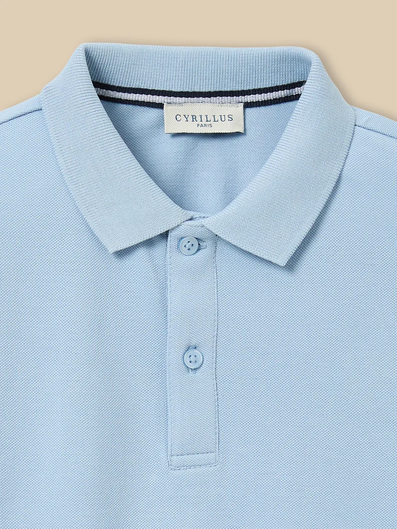 Jungen-Poloshirt – Bio-Baumwolle
