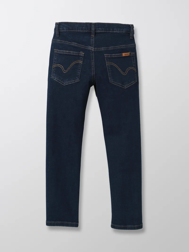 Jungen-Jeans mit geradem Schnitt