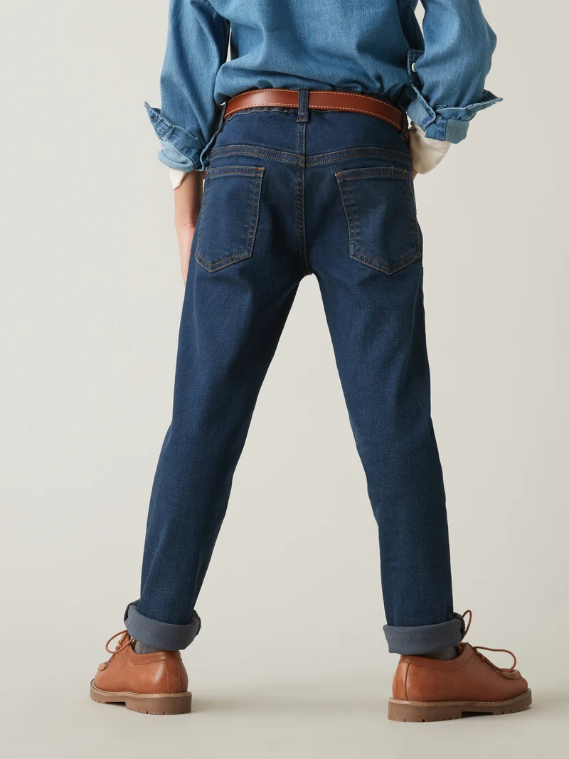 Jungen-Jeans mit geradem Schnitt