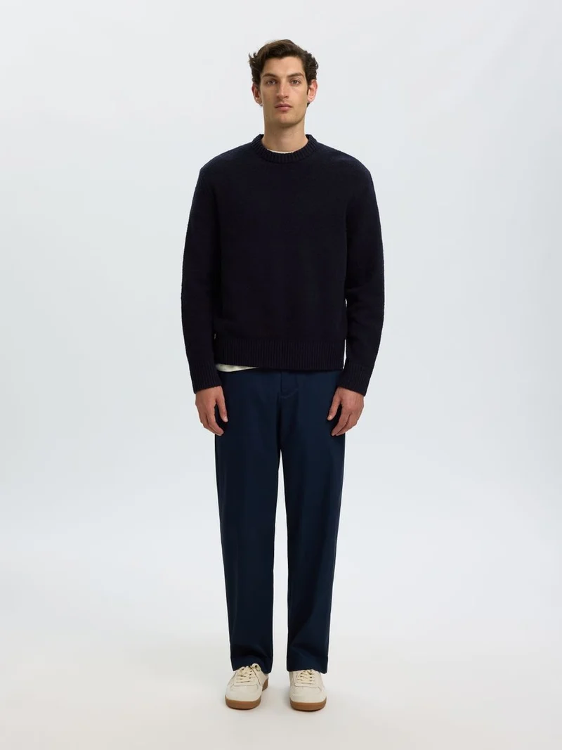 SLMALEX LS KNIT CREW NECK NOOS