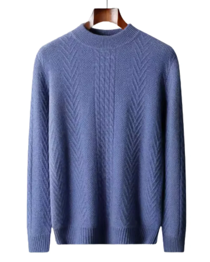 Mizar Patterned Cashmere Sweater