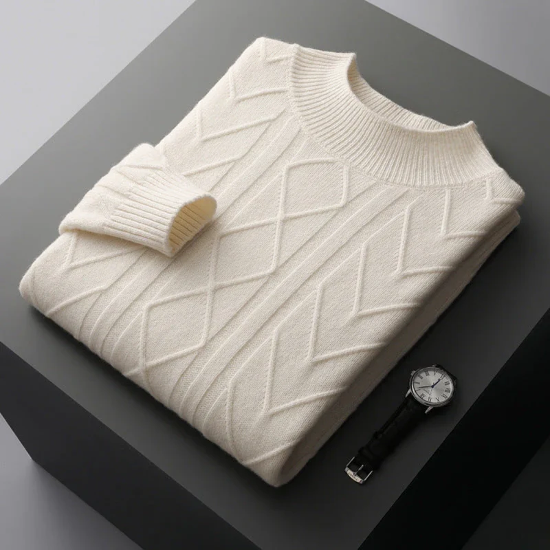 Mizar Patterned Cashmere Sweater