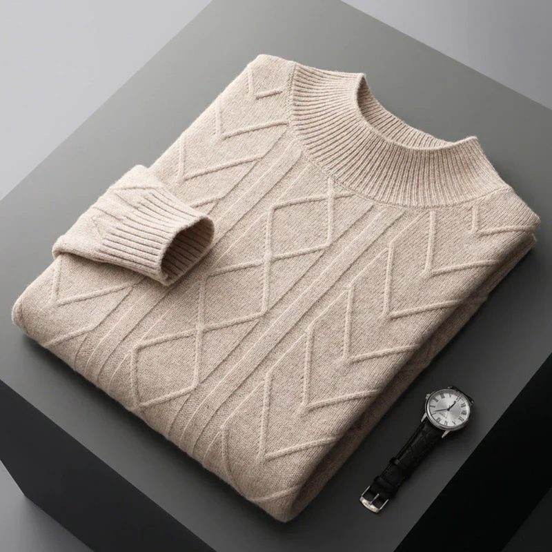 Mizar Patterned Cashmere Sweater