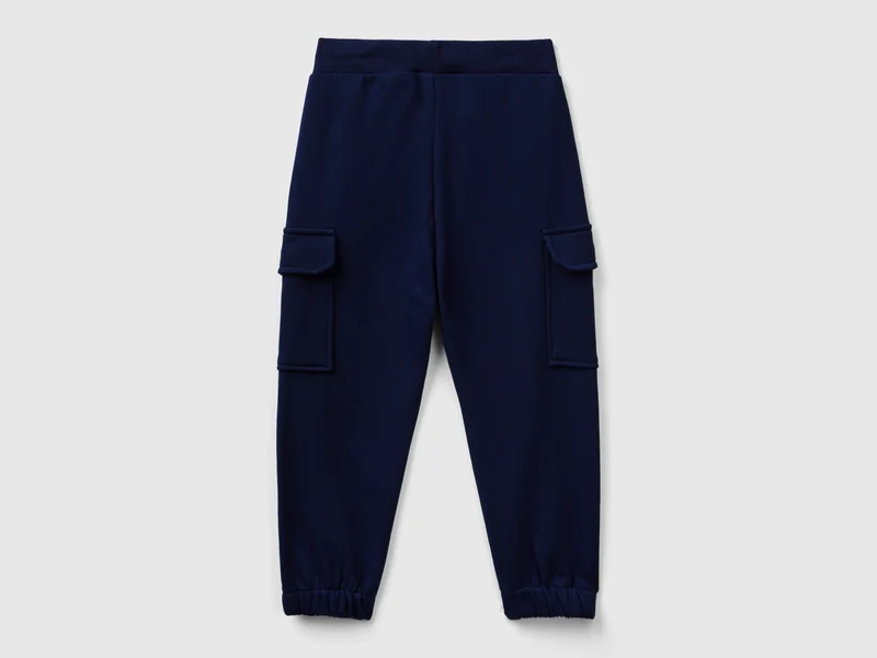 Cargohose aus Sweatstoff