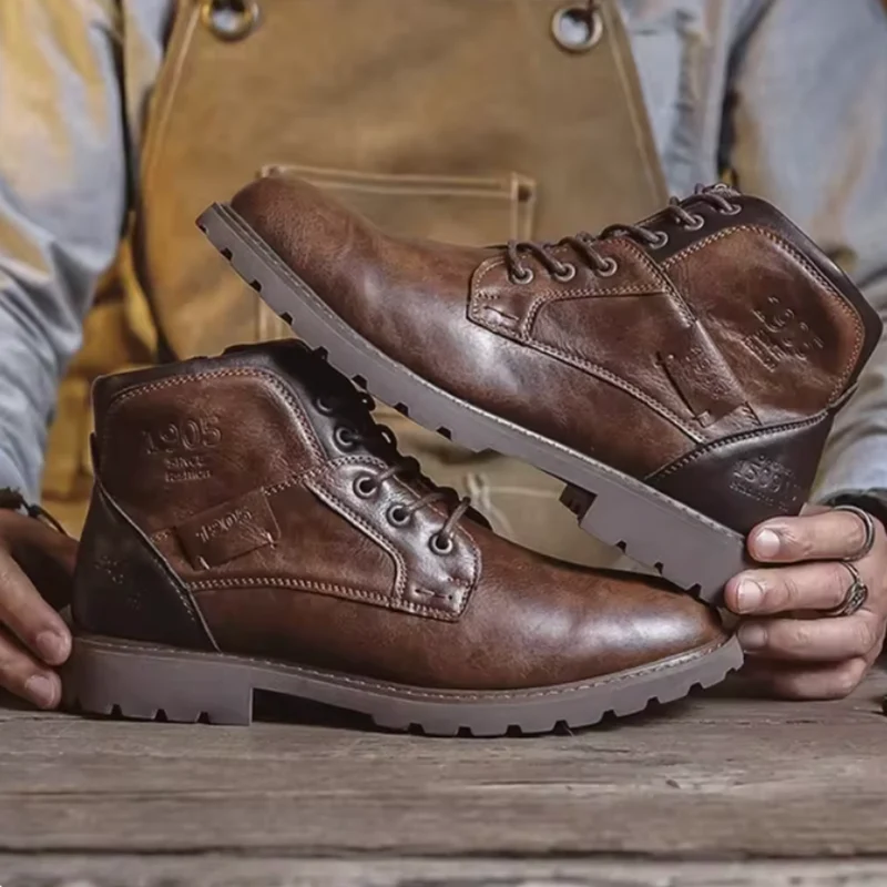 Bayard Vintage Leather Boots