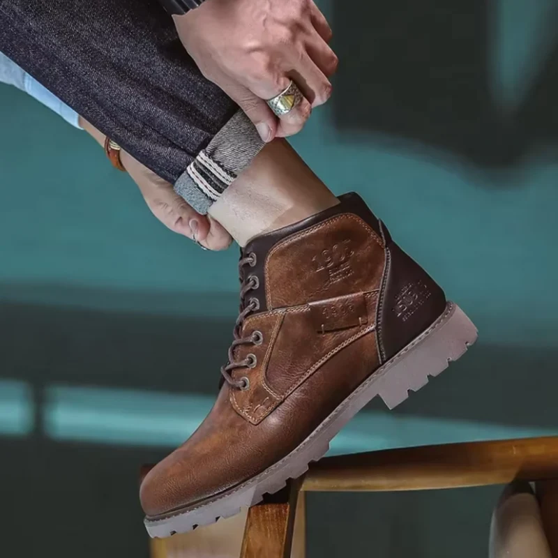 Bayard Vintage Leather Boots