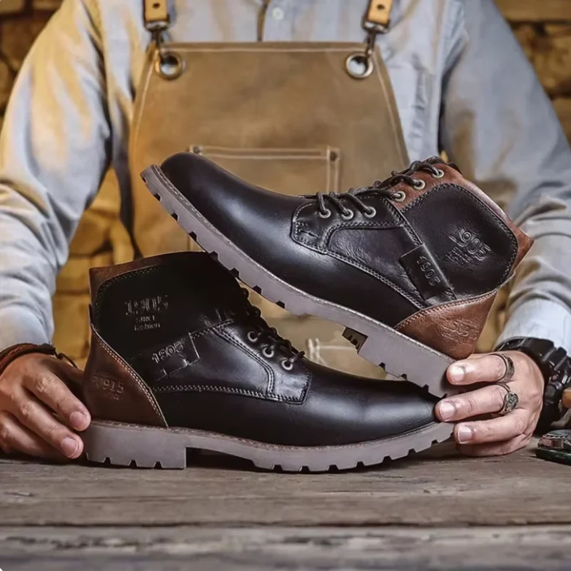 Bayard Vintage Leather Boots