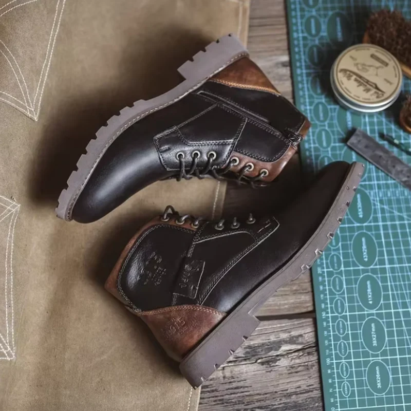 Bayard Vintage Leather Boots