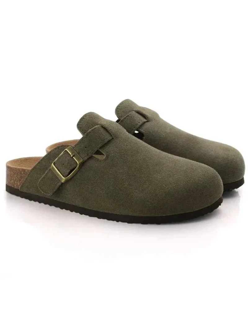 Oxford Suede Clogs