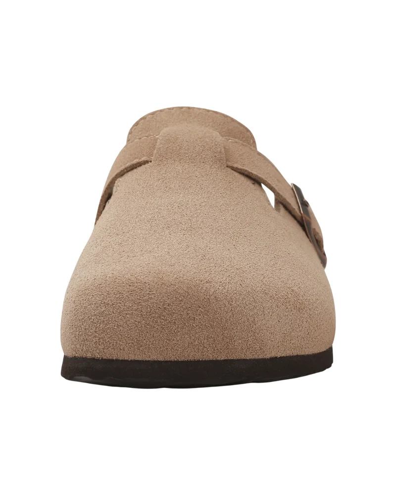 Oxford Suede Clogs