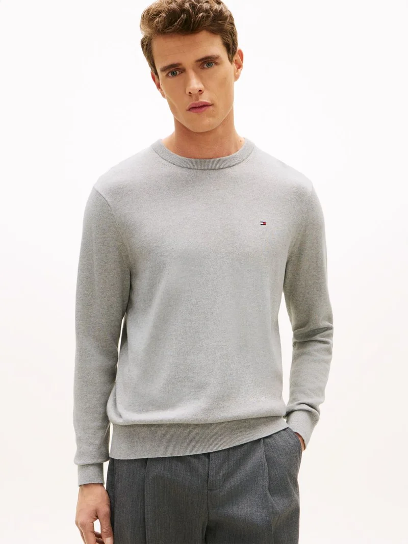 PIMA ORG CTN CASHMERE CREW NECK
