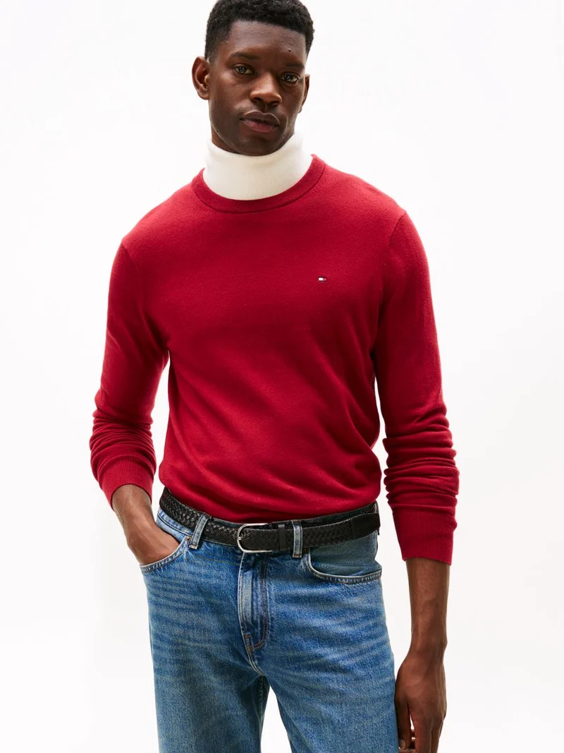 PIMA ORG CTN CASHMERE CREW NECK