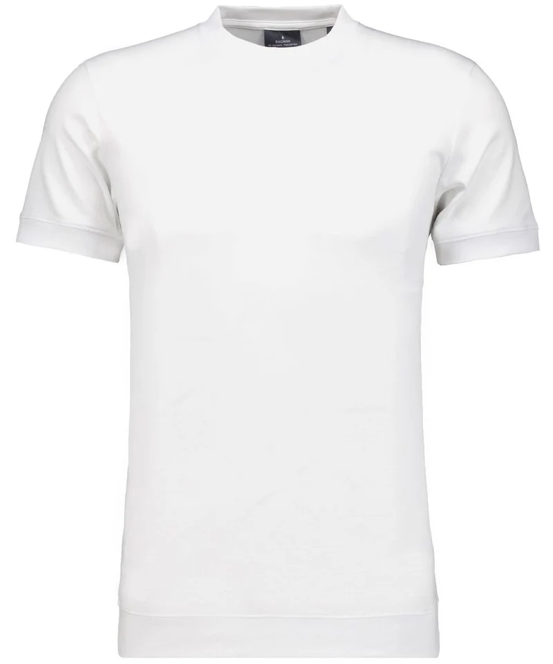T-Shirt round neck waist rib
