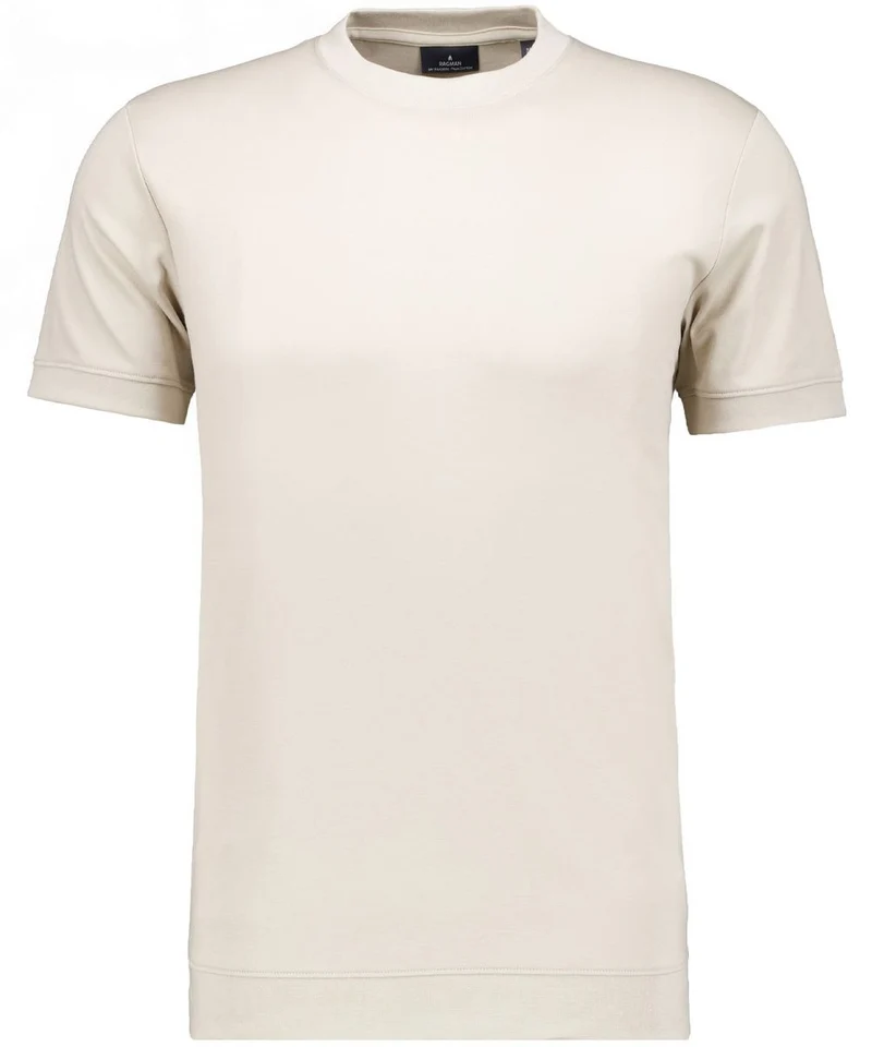 T-Shirt round neck waist rib