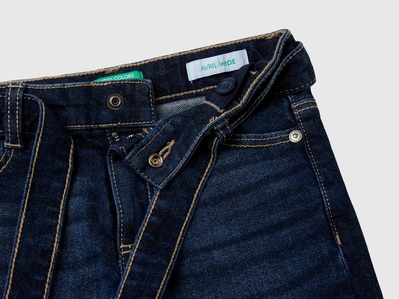Jeans, wide fit in Denim