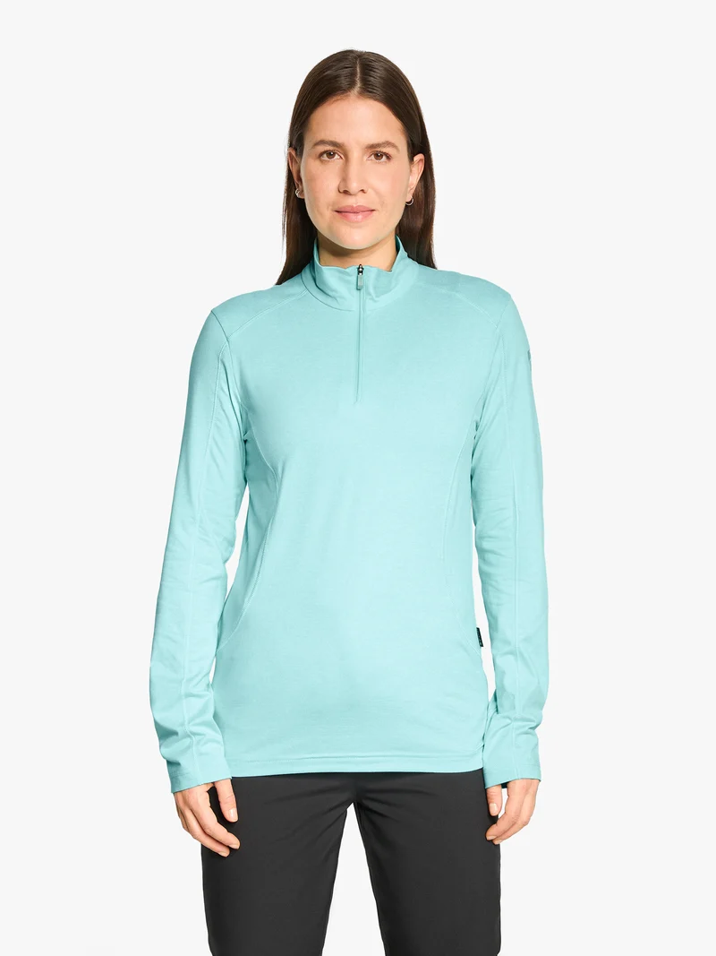 ZIENER JENITA-Z Damen Midlayer Radiant Lagoon