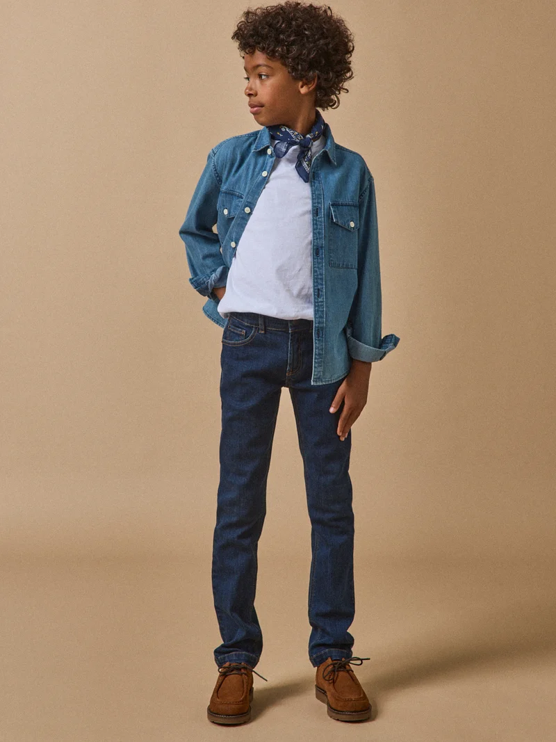 Jungen Slim Fit Jeans