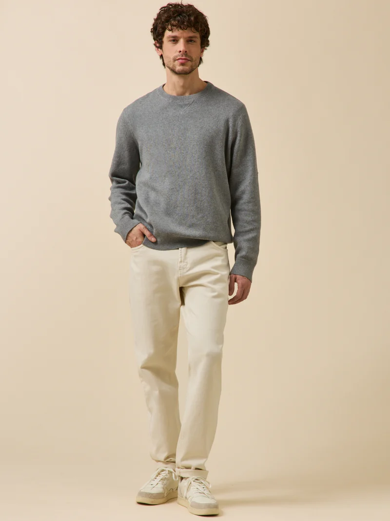 Herrenpullover aus Baumwolle und Cashmere