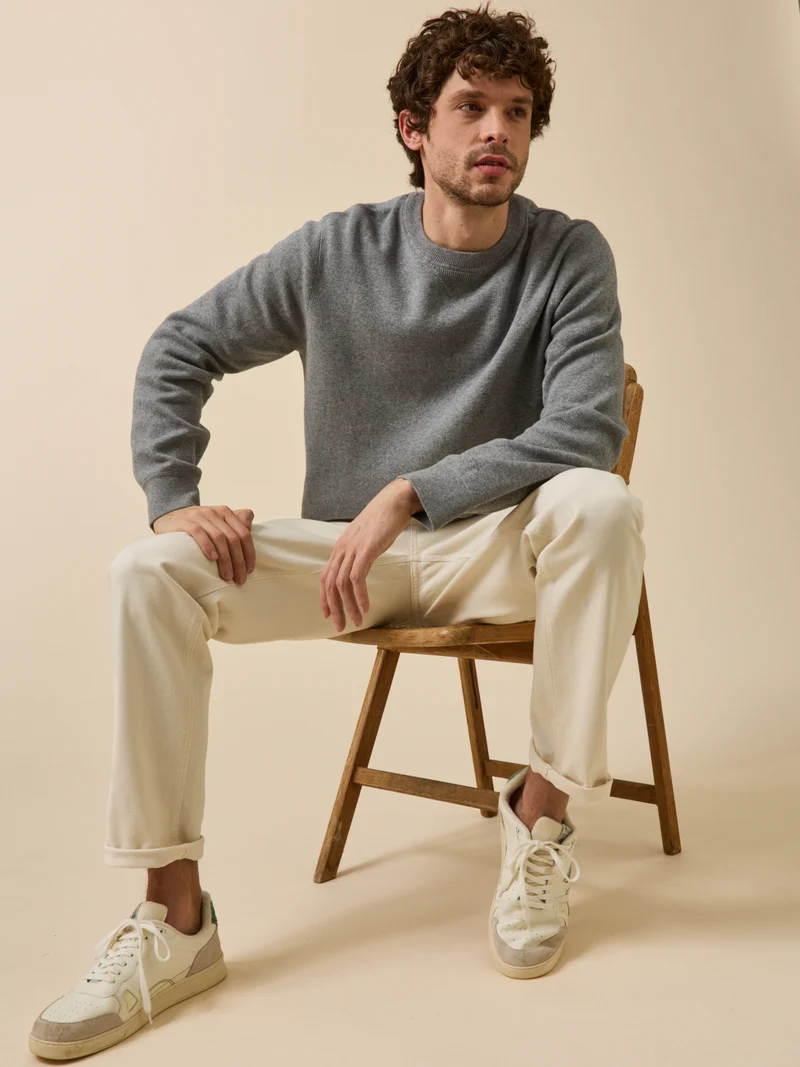 Herrenpullover aus Baumwolle und Cashmere