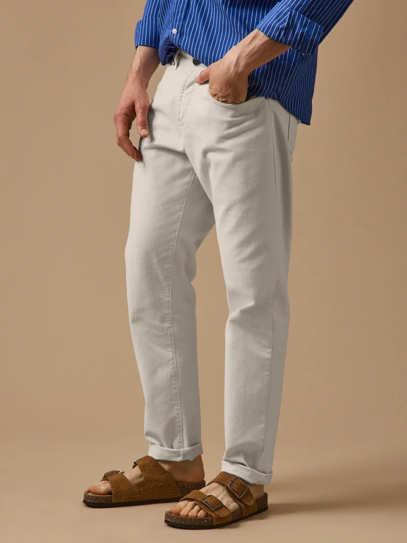 Regular Fit Herren-Jeans aus Bio-Baumwolle